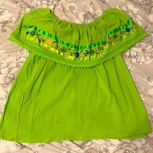 Lime Blouse